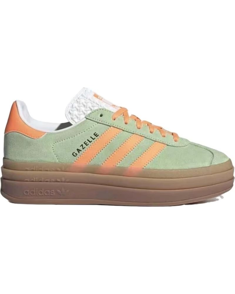Deportivas de Mujer Adidas Zapatillas Gazelle Bold para Mujer en Color Verde