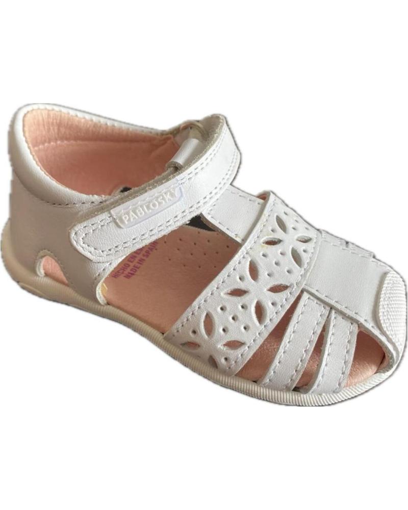 Sandalias de Niña PABLOSKY SANDALIAS DE NINA 002000 BLANCO
