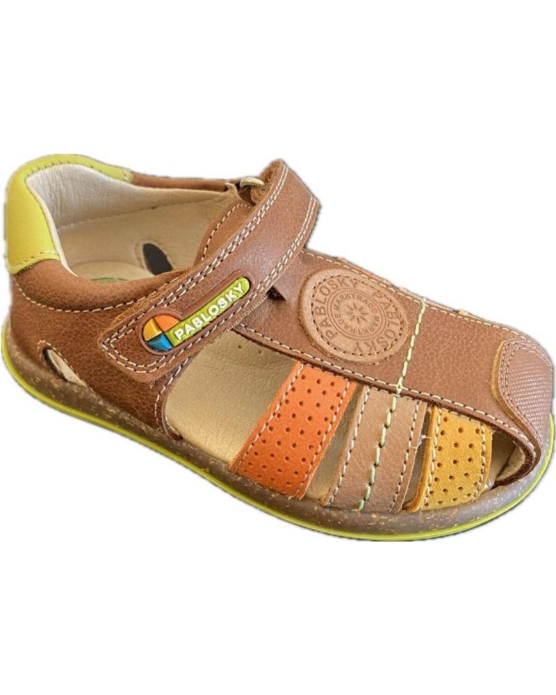 Sandalias de Niño PABLOSKY SANDALIAS BEBE 006549 MARRóN