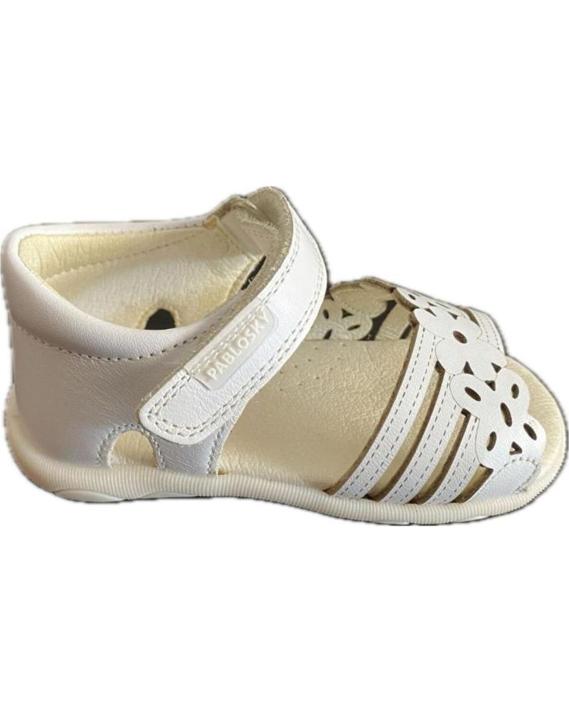 Sandalias de Niña PABLOSKY SANDALIAS DE NINA 052000 BLANCO