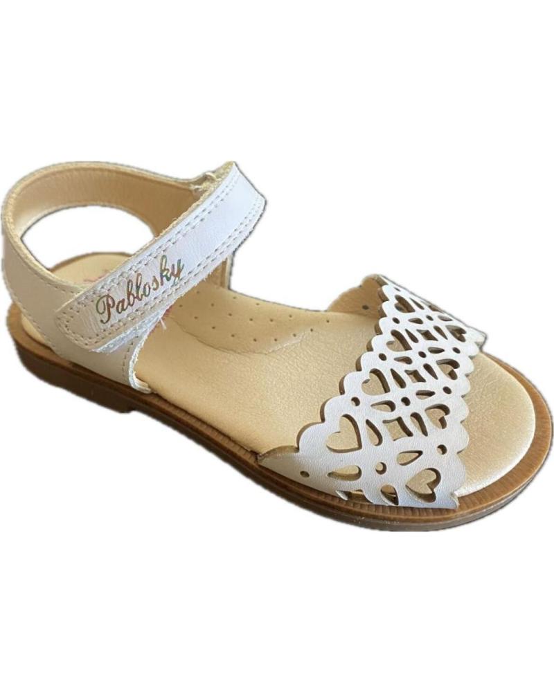 Sandalias de Niña PABLOSKY SANDALIAS DE NINA 085300 BLANCO
