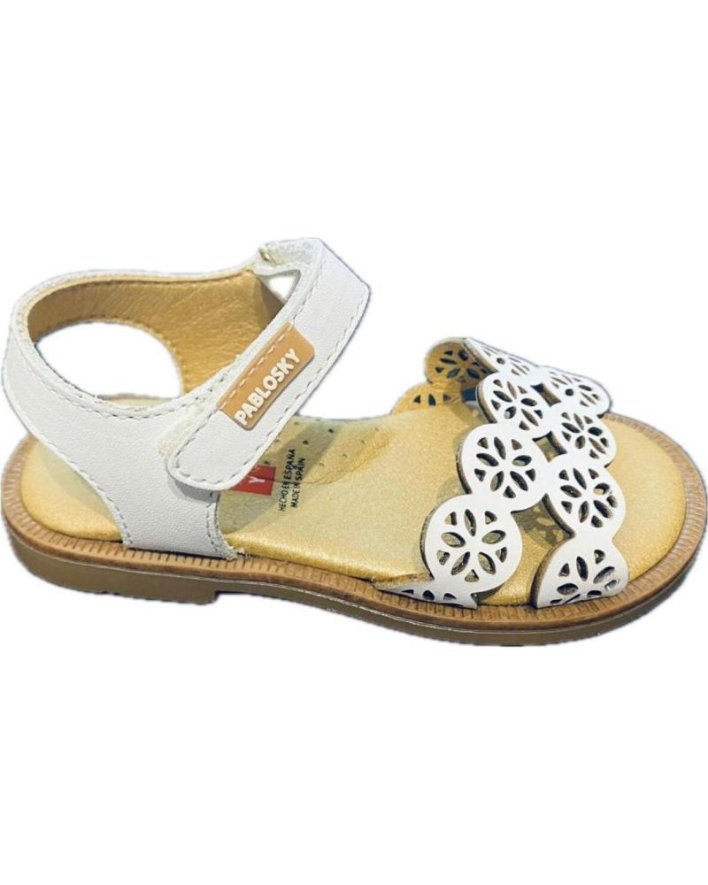 Sandalias de Niña PABLOSKY SANDALIAS DE NINA 418300 BLANCO