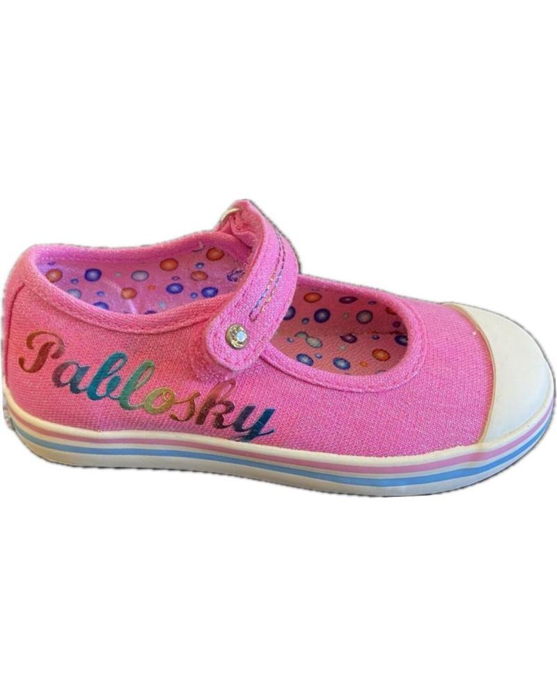 Deportivas de Niño PABLOSKY ZAPATILLA LONA DE NINO 931570 ROSA