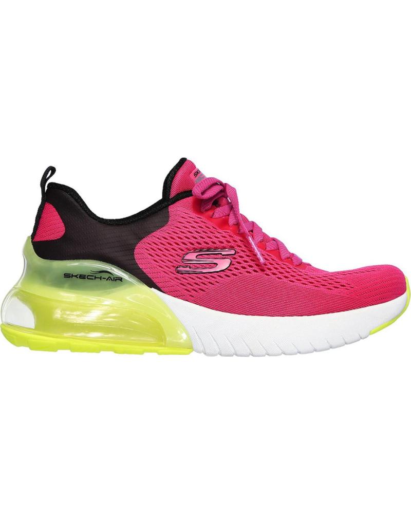 Deportivas de Mujer SKECHERS ZAPATILLA SKECH-AIR WIND BREEZE ROSA LIMA 13278-HPLM MULTICOLOR FUCSIA