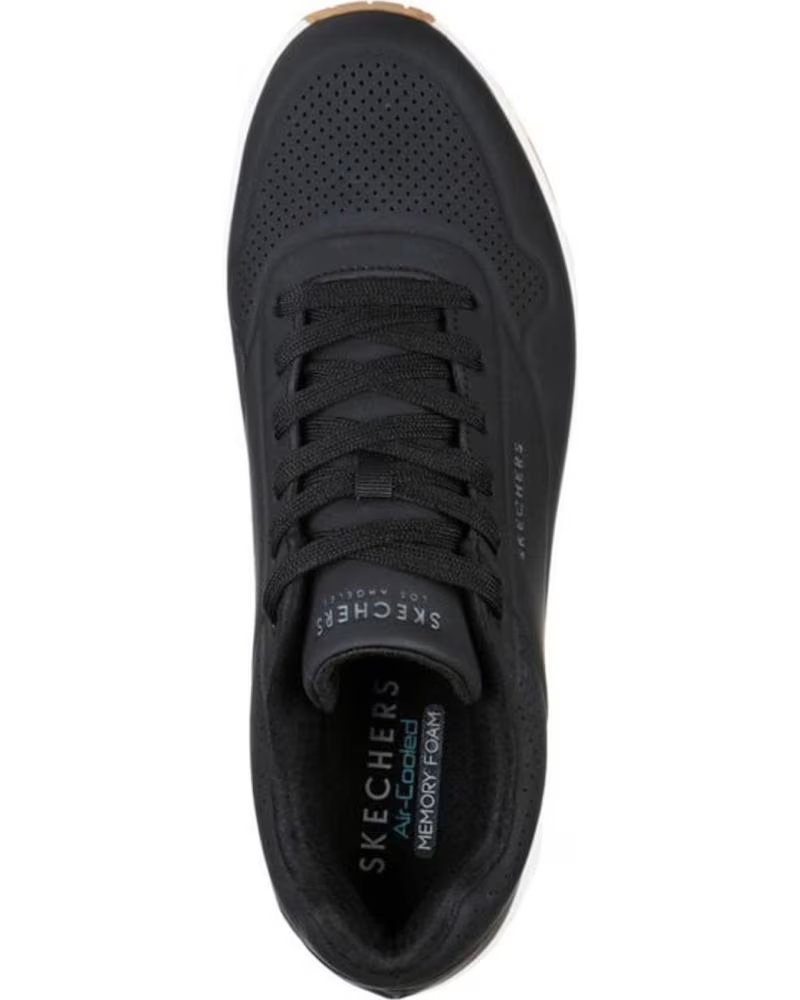 Skechers Uno Stand On Air 52458 Zapatillas Hombre Negro Aire