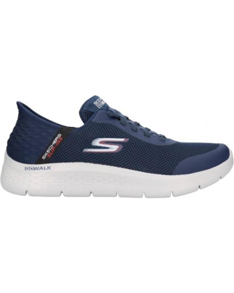 ZAPATILLAS SKECHERS GO WALK FLEX HANDS UP SLIP-INS MARINO