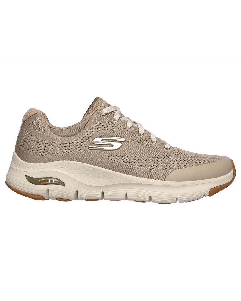Deportivas de Hombre SKECHERS EPORTIVOS FITNESS ARCH FIT VARIOS 232040 BEIGE TAUPE