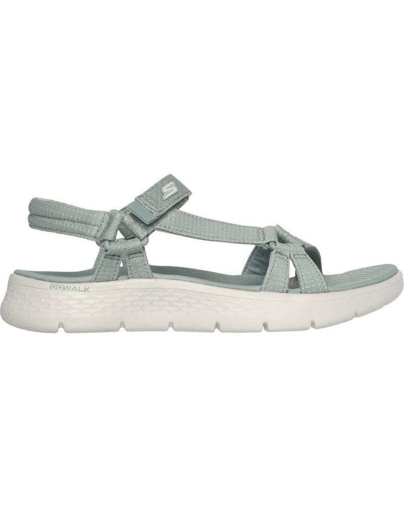 SANDALIAS SKECHERS GO WALK FLEX SUBLIME MUJER AQUA