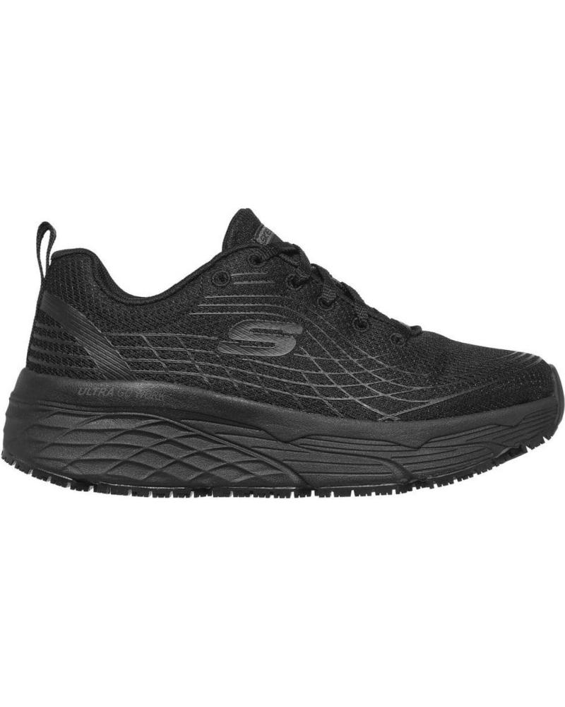 Deportivas de Mujer SKECHERS WORK MAX CUSHIONINRG ELITE SR NEGRA NEGRO