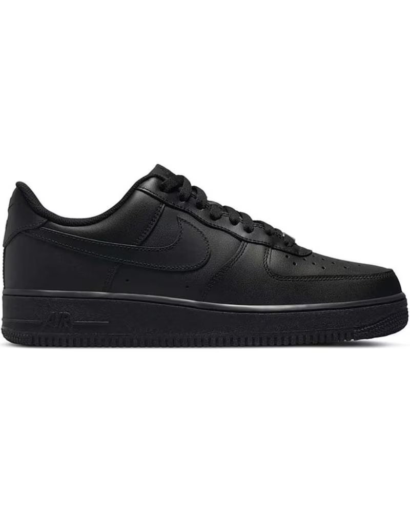 Deportivas de Hombre y Niño Nike Zapatillas Air Force 1 ´07 para Hombre en Color Negro
