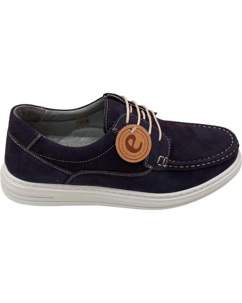 Sapatos de Homem ERASE NAUTICO DE CABALLERO PIEL AZUL