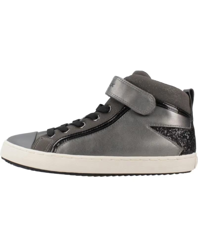 Geox J Kalispera J944GM 0AJGN Zapatilla Alta Dkgreyblackgris