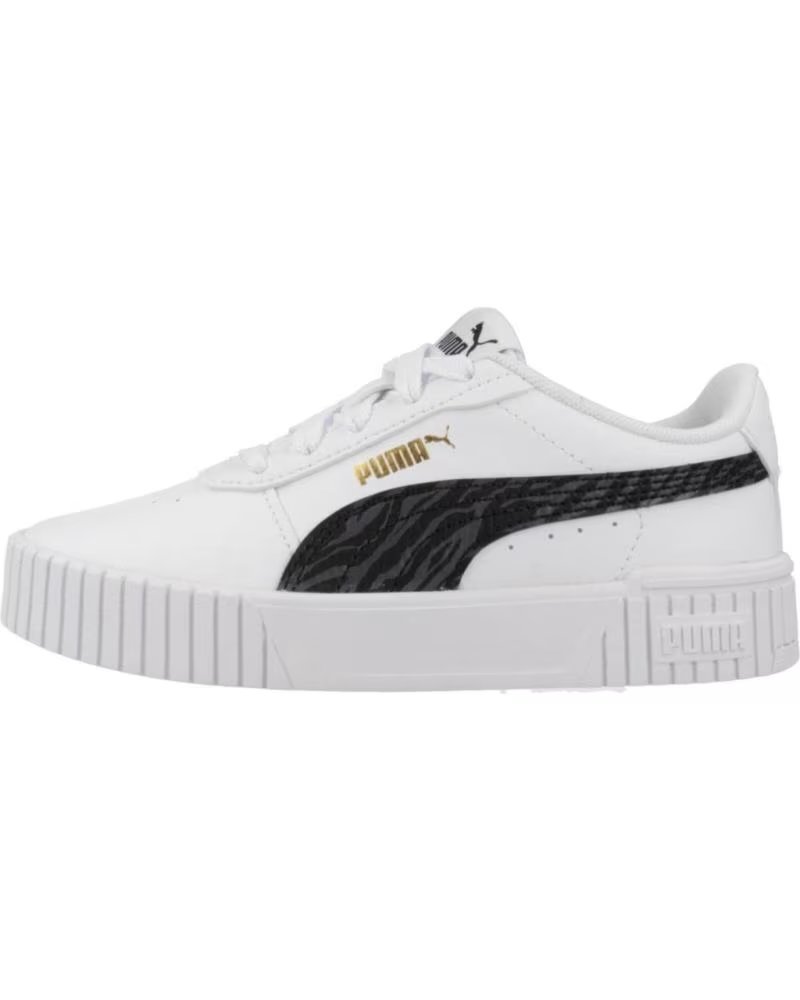 Deportivas de Niña y Niño Puma Zapatillas Nino Modelo Carina 2 0 Zebra Ps Color Blanco Whit White