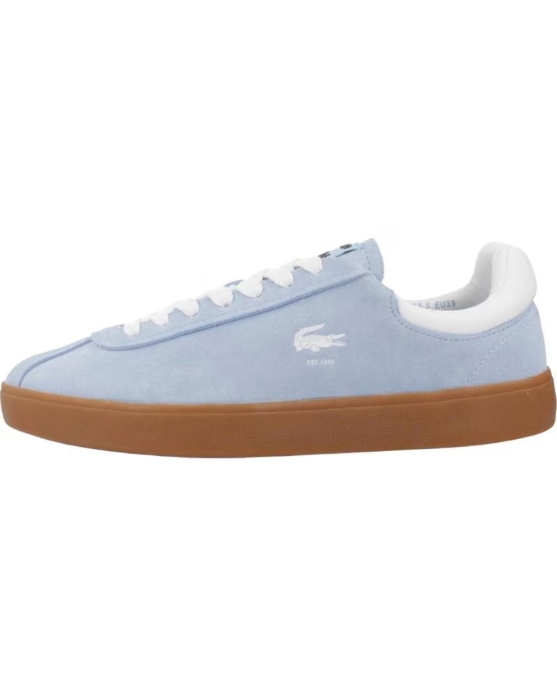 Lacoste Zapatillas Mujer Modelo Baseshot Color Azul Blugum