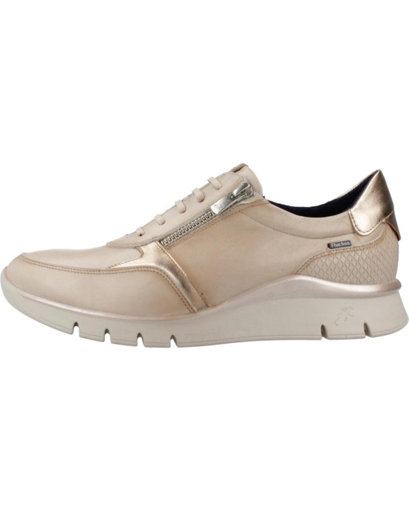 Deportivas de Mujer FLUCHOS ZAPATILLAS MUJER MODELO F2070 COLOR BEIS CRISTL