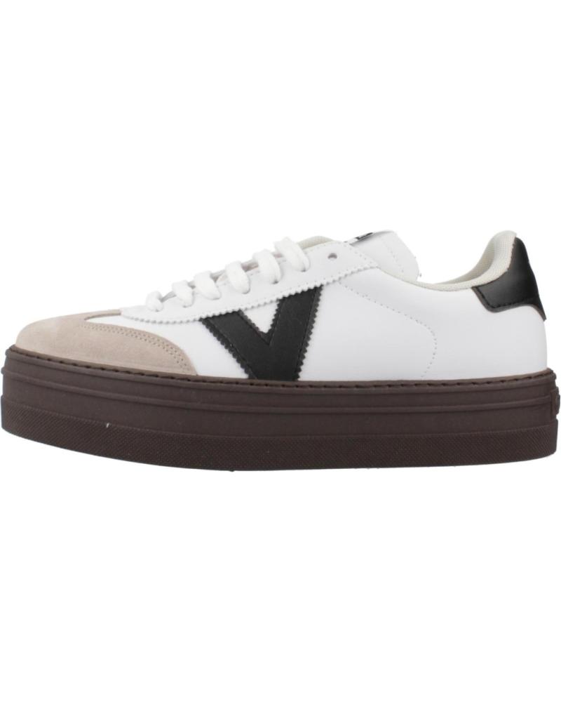 ZAPATILLAS VICTORIA BARCELONA CICLISTA 1092172 PLATAFORMA BLANCO-NEGRO BLANCO