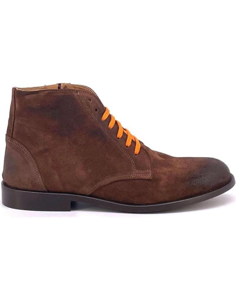 Botins de Homem DUCA DI MORRONE SAVERIO - SUEDE BROWN