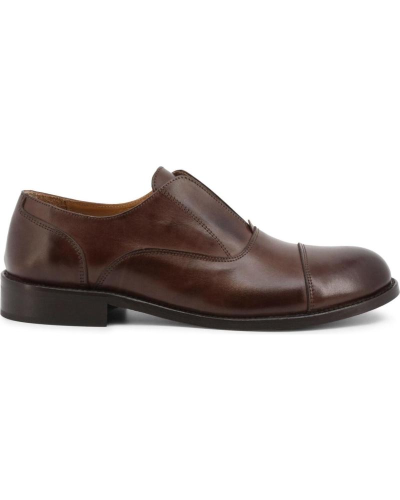 Sapatos de Homem DUCA DI MORRONE LUCAS - LEATHER DARK BROWN