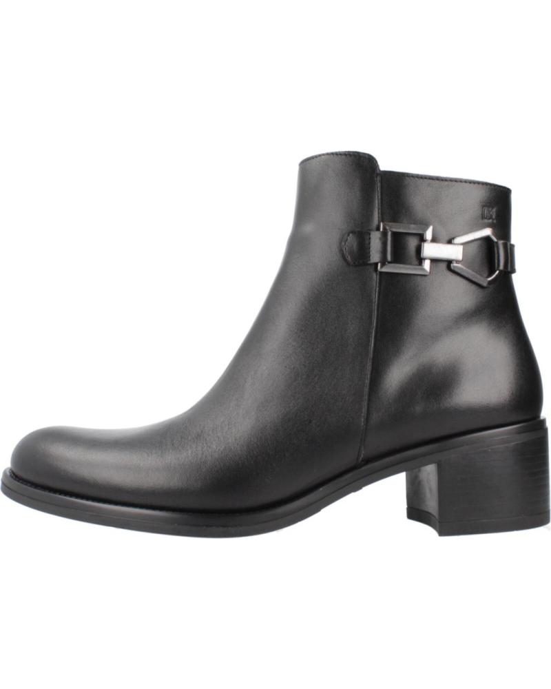 BOTINES DORKING D9347 DE PIEL NEGRA NEGRO