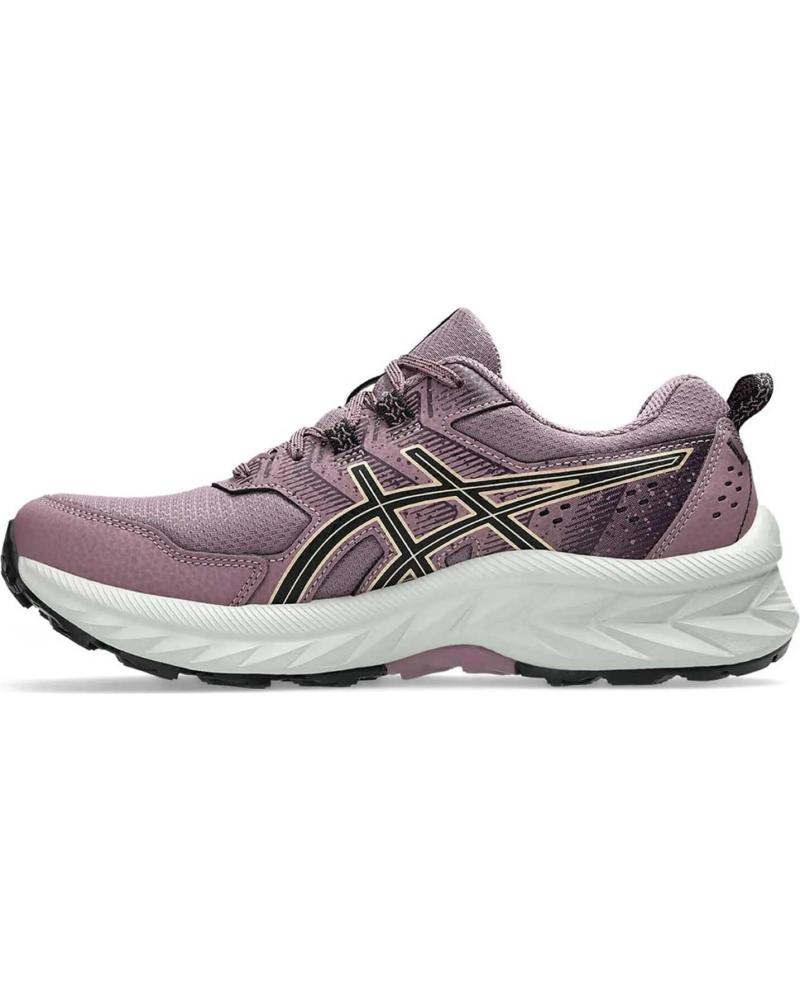 Deportivas de Mujer ASICS GEL VENTURE 9 TRAIL MAUVE-NEGRO 501 - 36 VARIOS COLORES