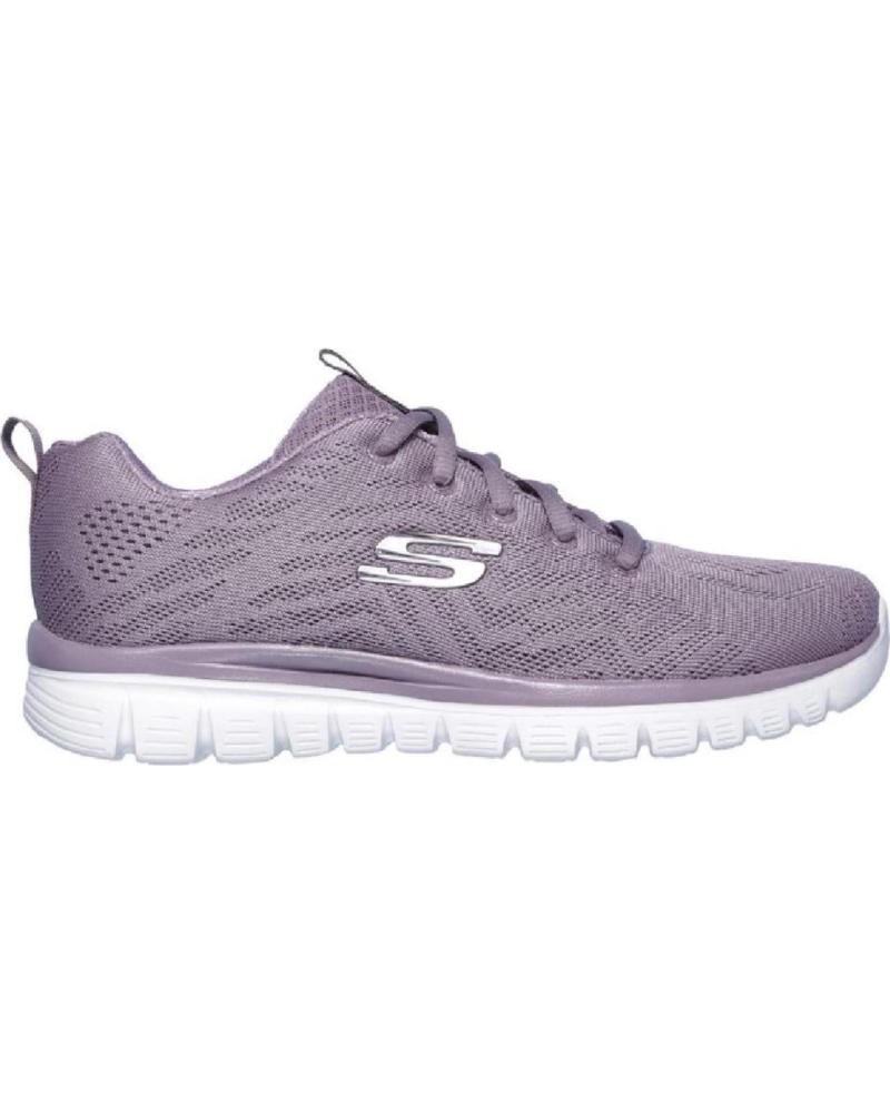 SKECHERS GRACEFUL GET CONNECTED ZAPATILLAS DEPORTIVAS MUJER LAVANDA LAV