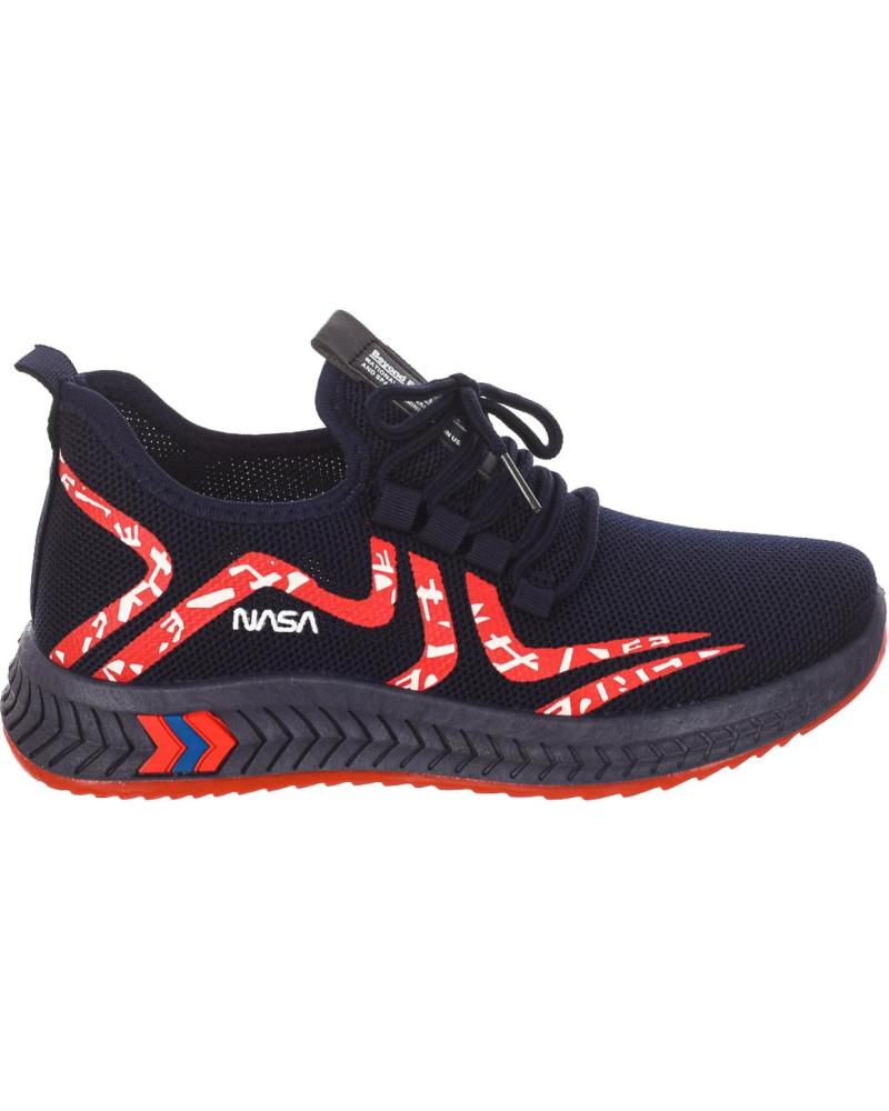 Deportivas de Mujer NASA ZAPATILLAS DEPORTIVAS ESTILO ALTO CSK2053-M MUJER AZUL-ROJO