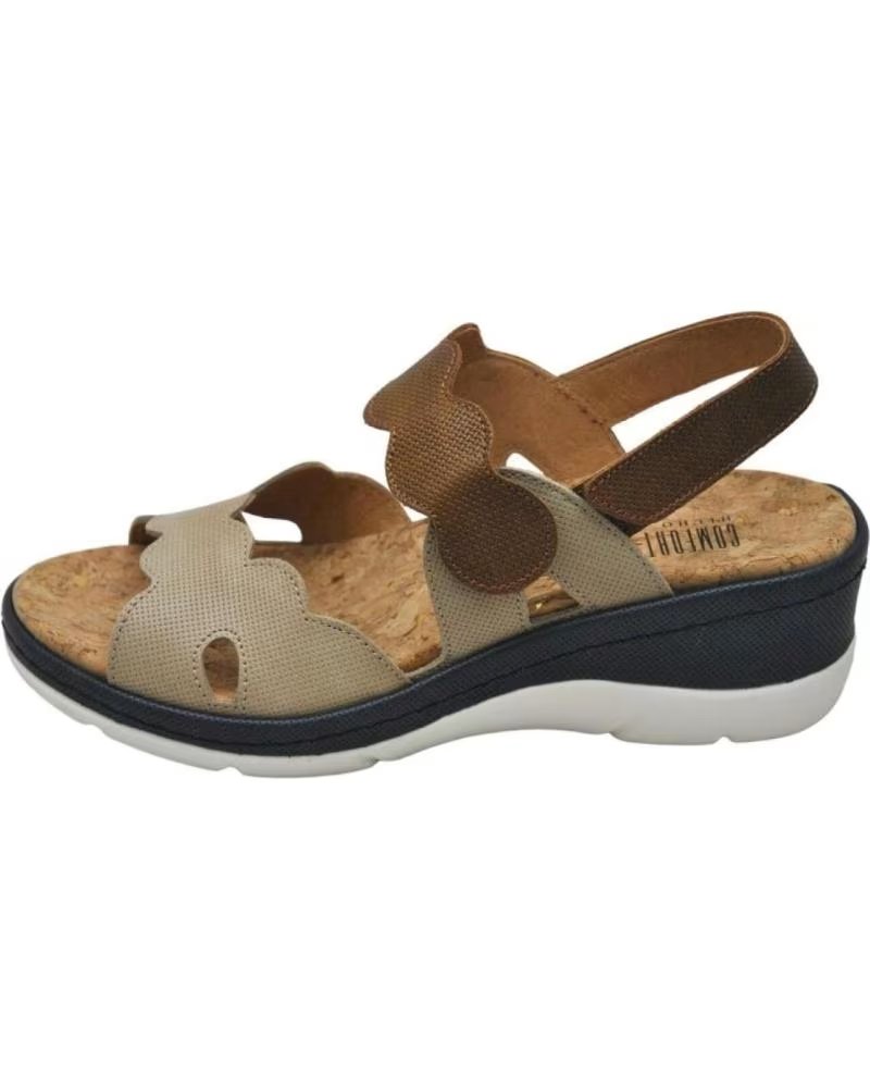 de comfort class 10905 sandalia de piel para plantillas de muj moreda
