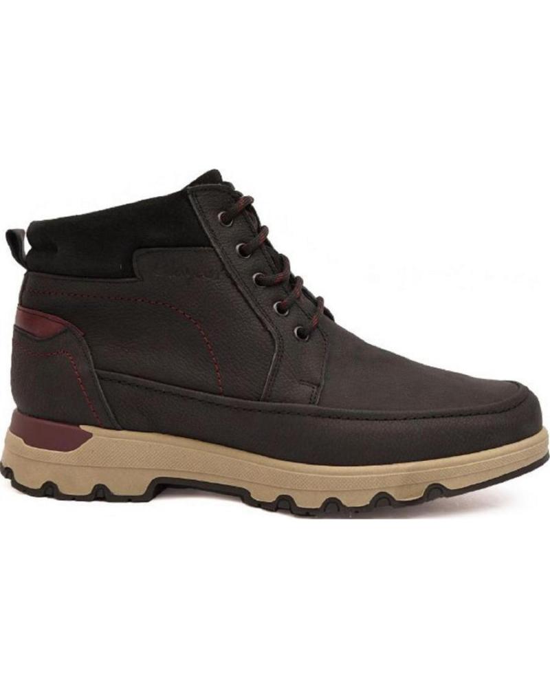 Botins de Homem CLAYAN 1752CHEROKEE BOTAS DE HOMBRE NOBUK NEGRO