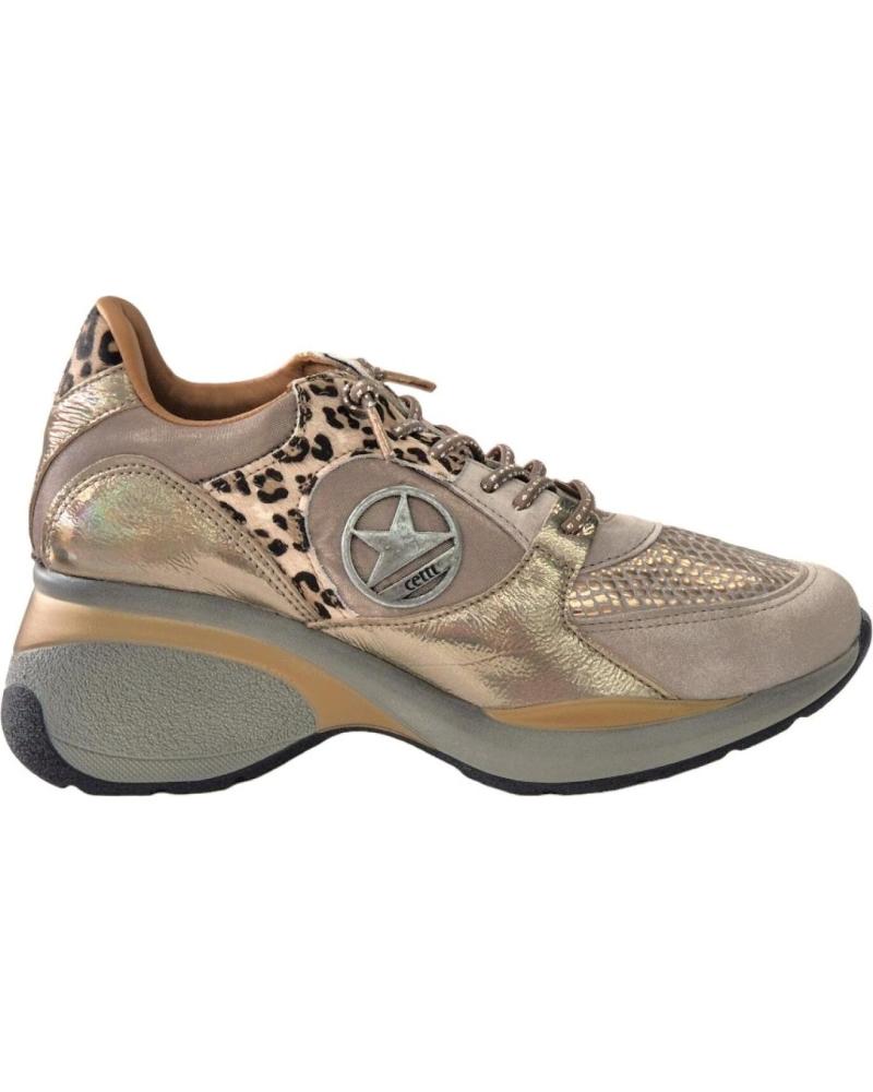 Deportivas de Mujer CETTI ZAPATILLAS EN COLOR ANTE METAL OLD ROSE PARA MUJER PLATINO