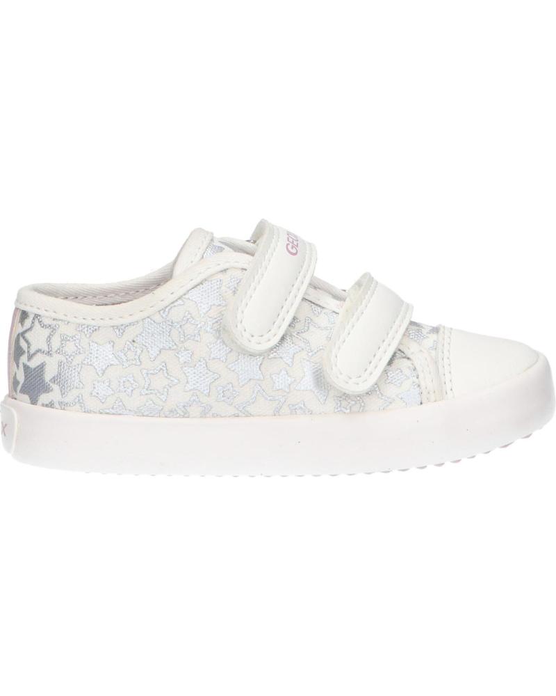 Deportivas de Niña GEOX B251MA 0AW54 B GISLI C1405 OPTIC WHITE