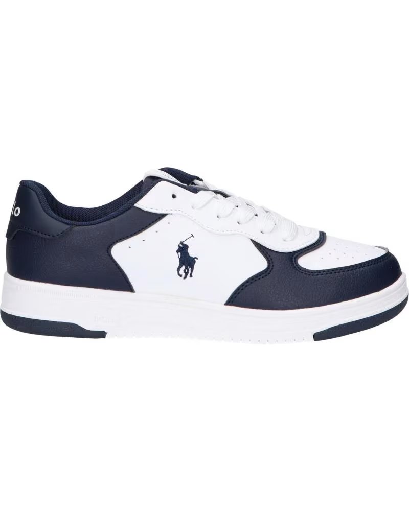 Deportivas de Mujer Polo Ralph Lauren RL01247100 Masters Court White-tumbled-navy