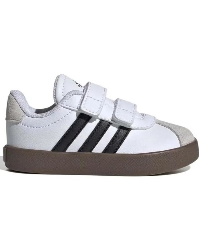 Zapatillas Adidas Vl Court 30 Cf ID9157 Ftwwht-cblack-greone
