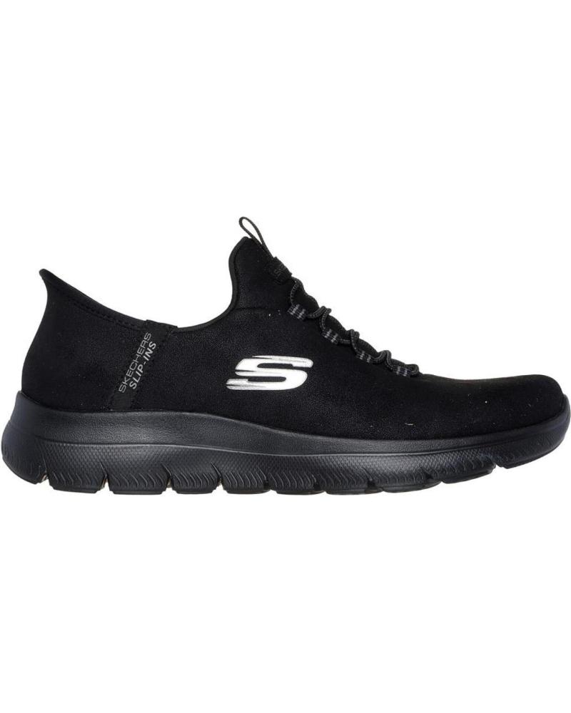 ZAPATILLAS SKECHERS SLIP-INS SUMMITS-UNKNOWN TRAIL 150254 NEGRAS NEGRO