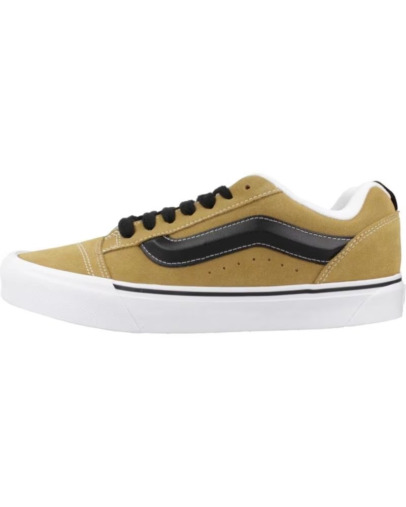 Vans Off The Wall Zapatillas Hombre Vans Modelo Knu Skool Color Marron Claro a Antelope