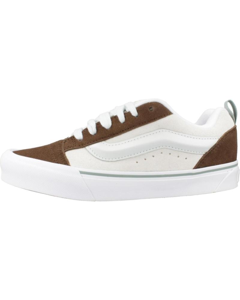 Deportivas de Mujer VANS OFF THE WALL ZAPATILLAS MUJER VANS MODELO KNU SKOOL COLOR MARRON BLCKBLU