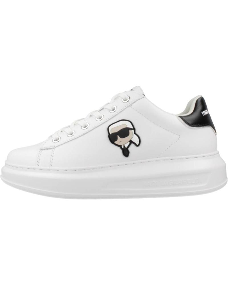 Deportivas de Mujer KARL LAGERFELD ZAPATILLAS MUJER MODELO KAPRI KARL NFT LO LACE COLOR BLANCO 011 WHITE