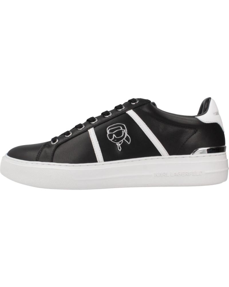Deportivas de Hombre KARL LAGERFELD ZAPATILLAS HOMBRE MODELO NFT OUTLINE LOGO COLOR NEGRO 000 BL 000 BLACK