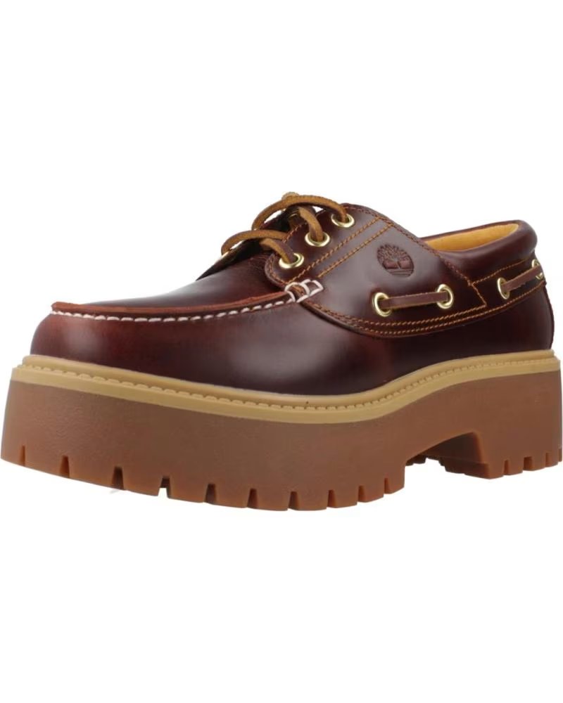 TIMBERLAND Zapatos con cordón 'Stone Street 3 Eye'  marrón / caramelo / marrón oscuro – imagen 4