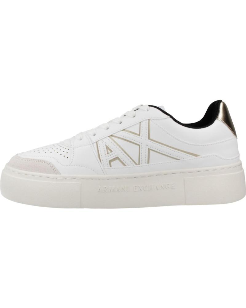 Deportivas de Mujer ARMANI EXCHANGE ZAPATILLAS MUJER MODELO XDX147 XV830 COLOR BLANCO T782