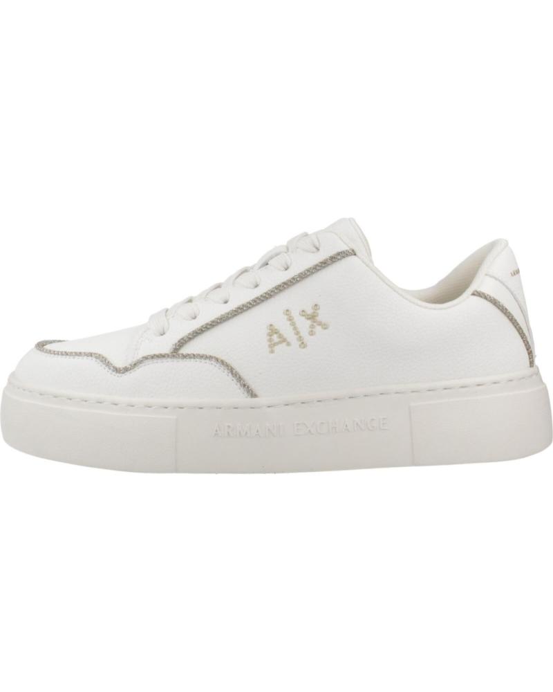 Deportivas de Mujer ARMANI EXCHANGE ZAPATILLAS MUJER MODELO XDX160 XV888 COLOR BLANCO T779