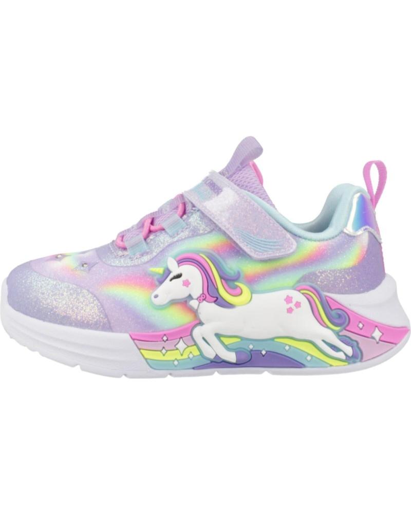 ZAPATILLAS SKECHERS S-LIGHTS UNICORN CHASER LVMT MULTICOLOR LVMT