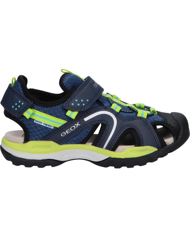 Sandalias de Niño GEOX J250RB 014ME J BOREALIS C4052 DK BLUE-LIME