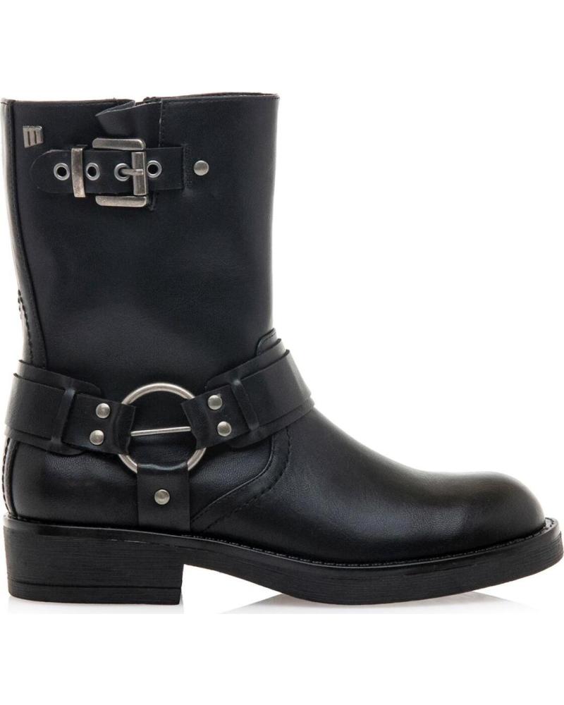 BOTÍN BIKER MTNG MUSTANG 59833 NEGRO CON HEBILLAS NEGRO