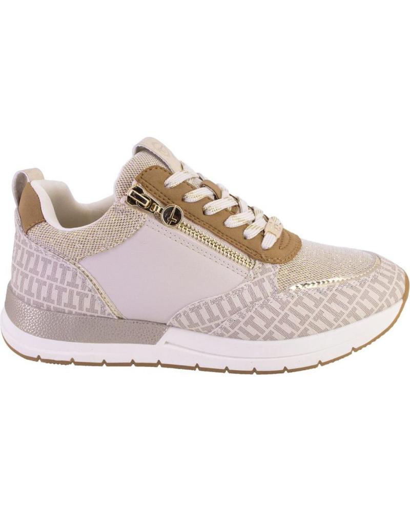 Deportivas de Mujer TAMARIS 23732 ZAPATILLAS CASUAL DE MUJER BEIGE