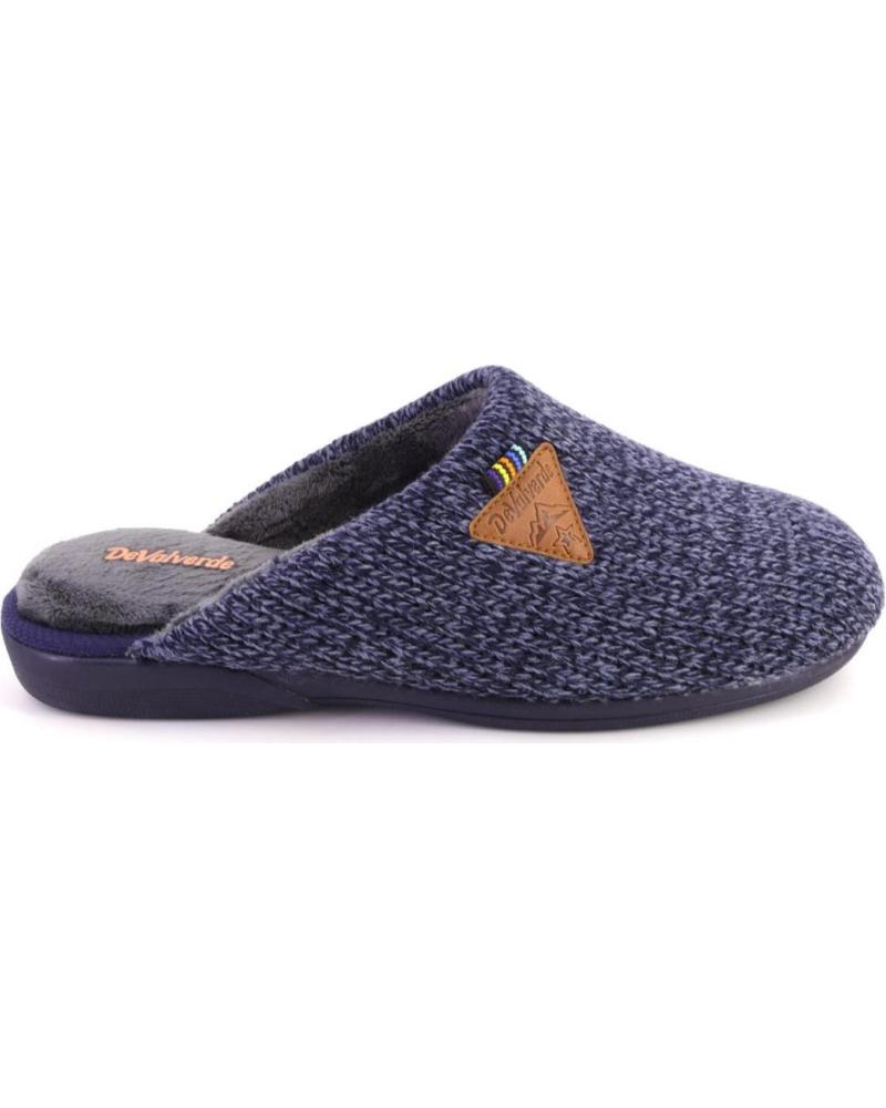 Calzado de casa de Hombre DEVALVERDE ZAPATILLAS DE CASA DEVALVERDE 3530 AZUL MARINO