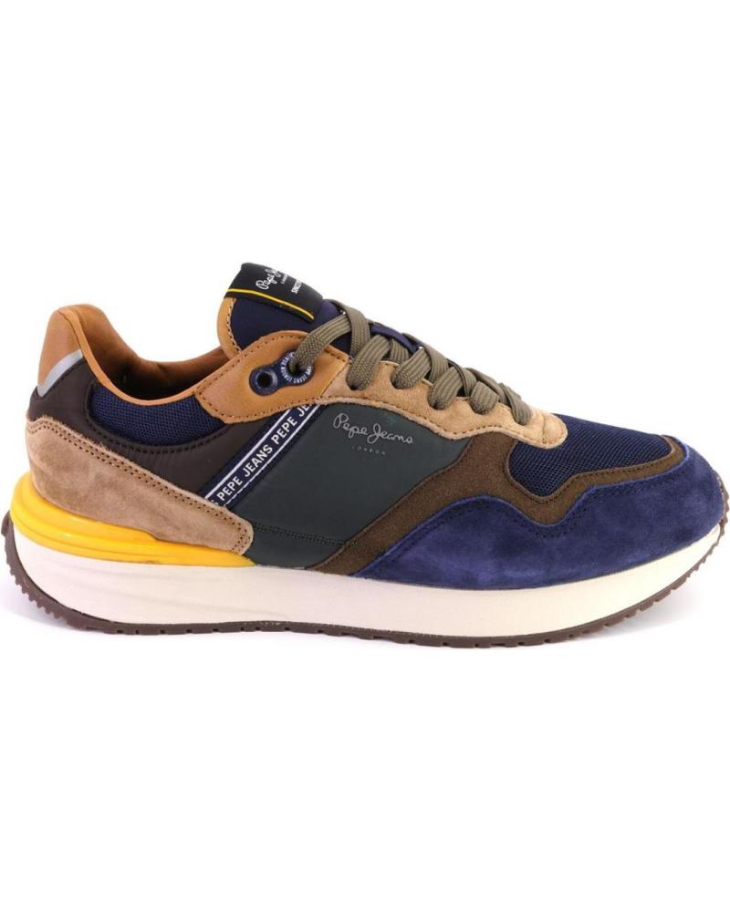Deportivas de Hombre PEPE JEANS PMS60027 ZAPATILLAS CASUAL DE HOMBRE AZUL MARINO