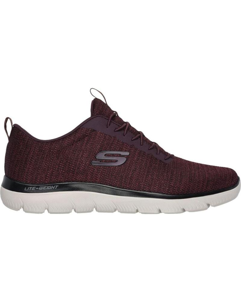 Deportivas de Hombre SKECHERS 232697 ZAPATILLAS CASUAL DE HOMBRE BURDEOS