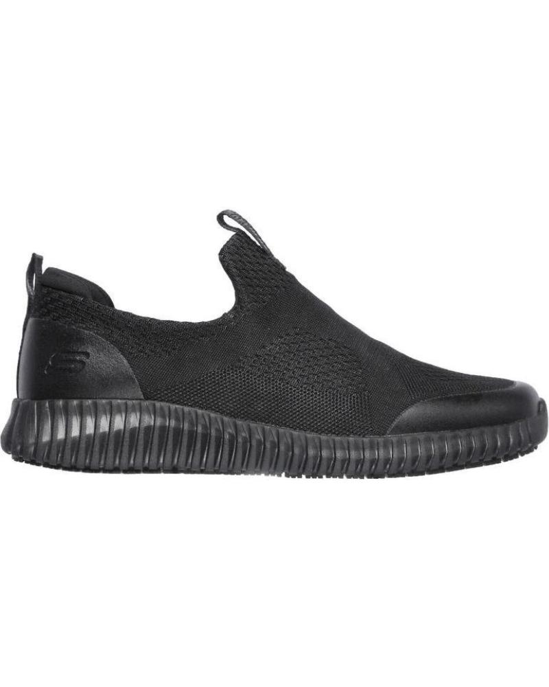 Deportivas de Hombre SKECHERS DEPORTIVO HOMBRE WORK RELAXED FIT 77501EC NEGRO