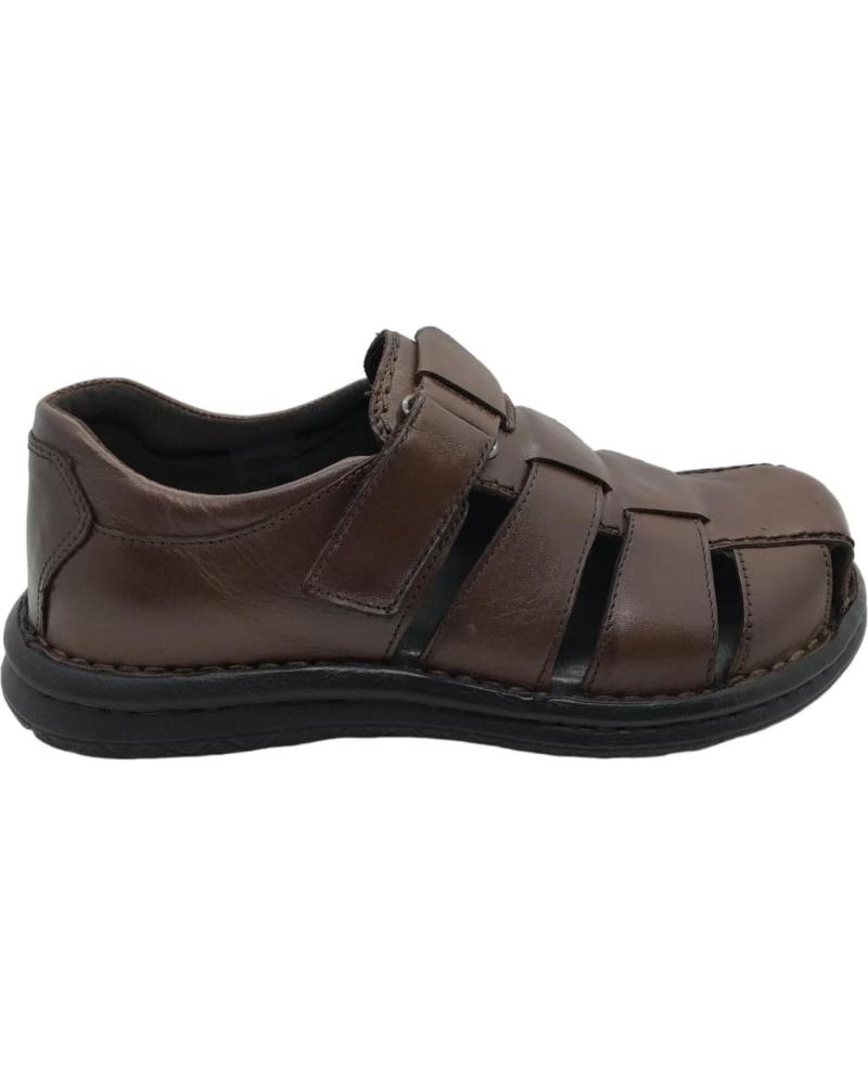 Sandalias de Hombre ZEN SANDALIA HOMBRE PIEL 678718 MARRON