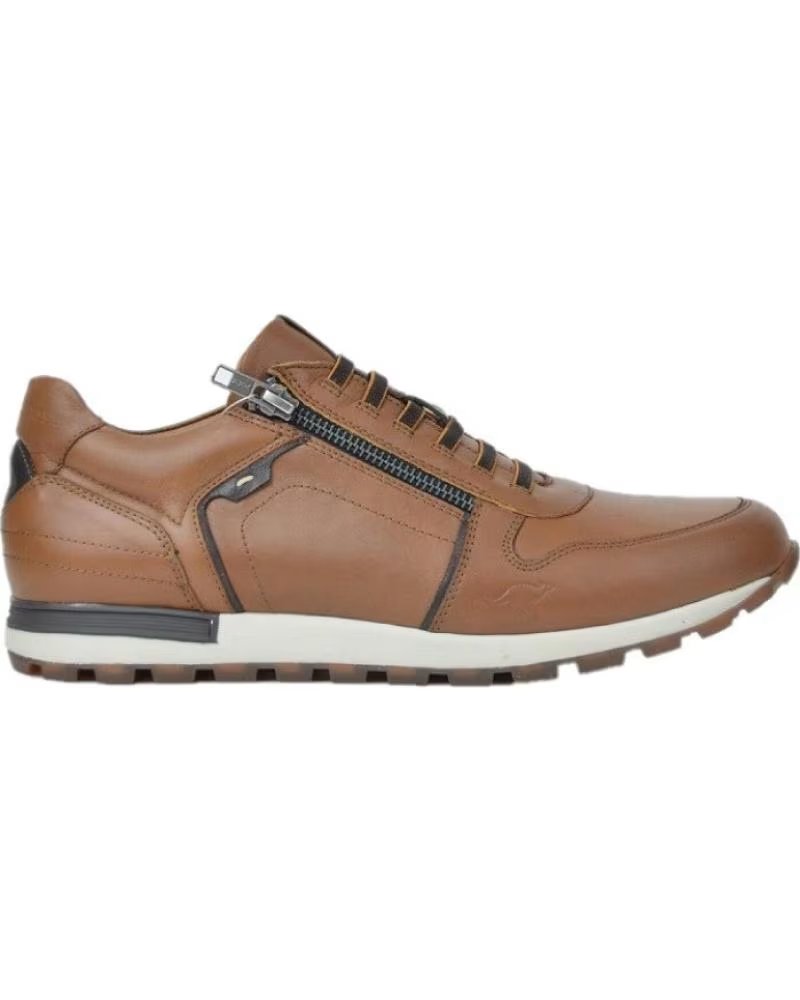 Zapatos de Hombre Kangaroos Sneakers 636 Hombre Cuero Marrón